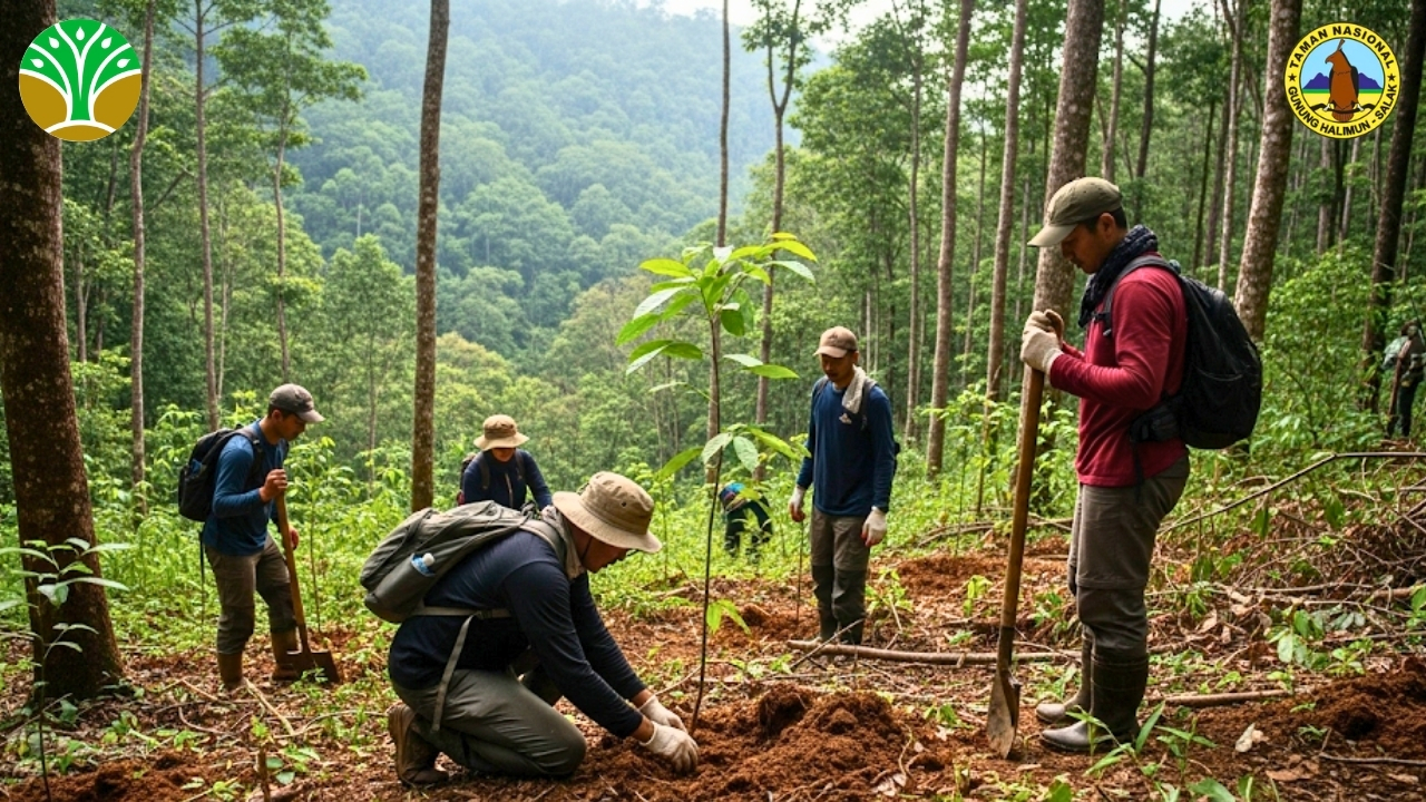Habitat Restoration Taman Nasional Gunung Halimun Salak