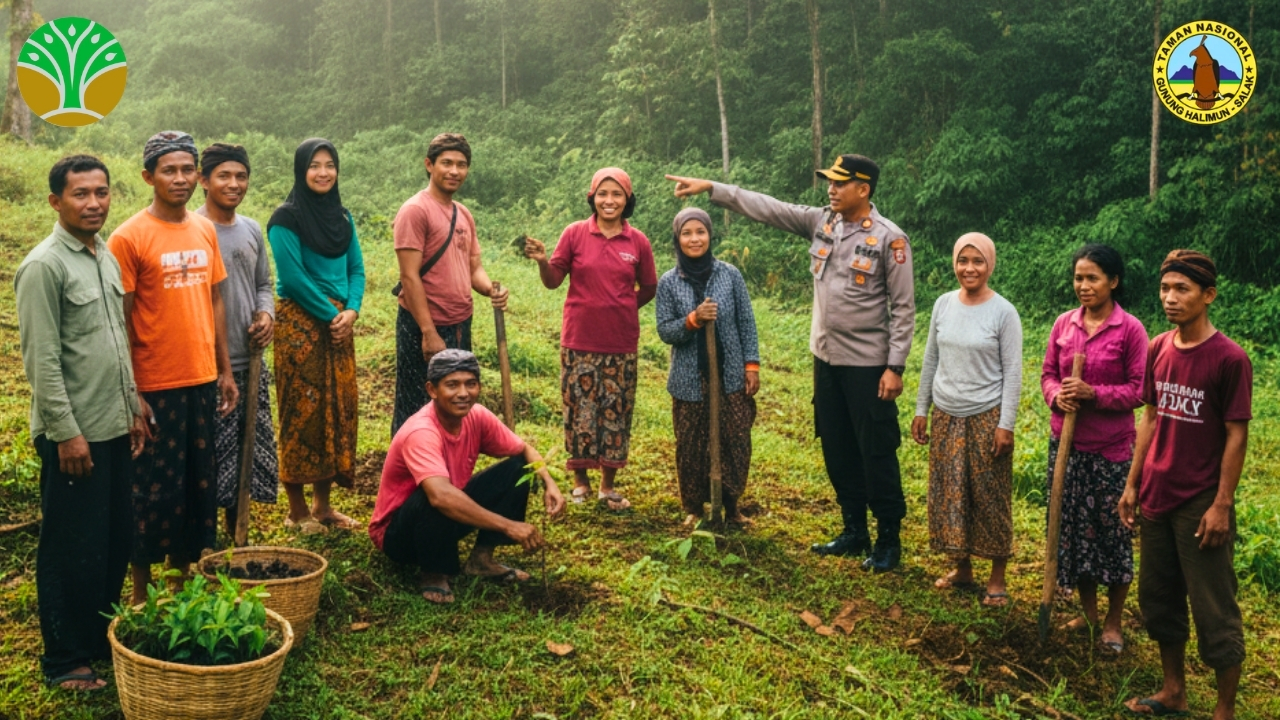 tentang kami : Kemitraan dan Partisipasi Taman Nasional Gunung Halimun Salak