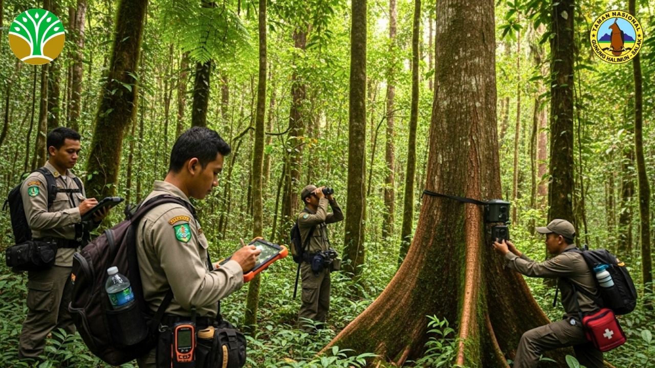 Patroli Rutin dan Monitoring Taman Nasional Gunung Halimun Salak